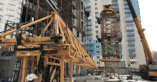 Демонтаж башенного крана в Вятских Полянах - услуги по демонтажу от Сварной-Втс от 1524 руб.