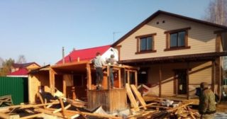 Демонтаж частных домов Вятские Поляны, цена от 1575 руб.